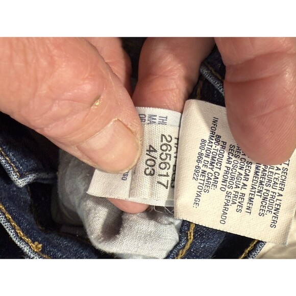 Women’s Tommy Hilfiger Jeans Flare Size 7R Medium Wash - Picture 9 of 12